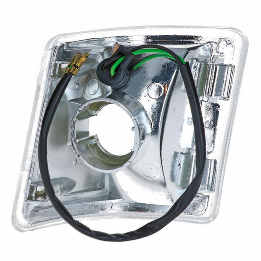 Turn signal front, left, clear Bus 05/79-08/92