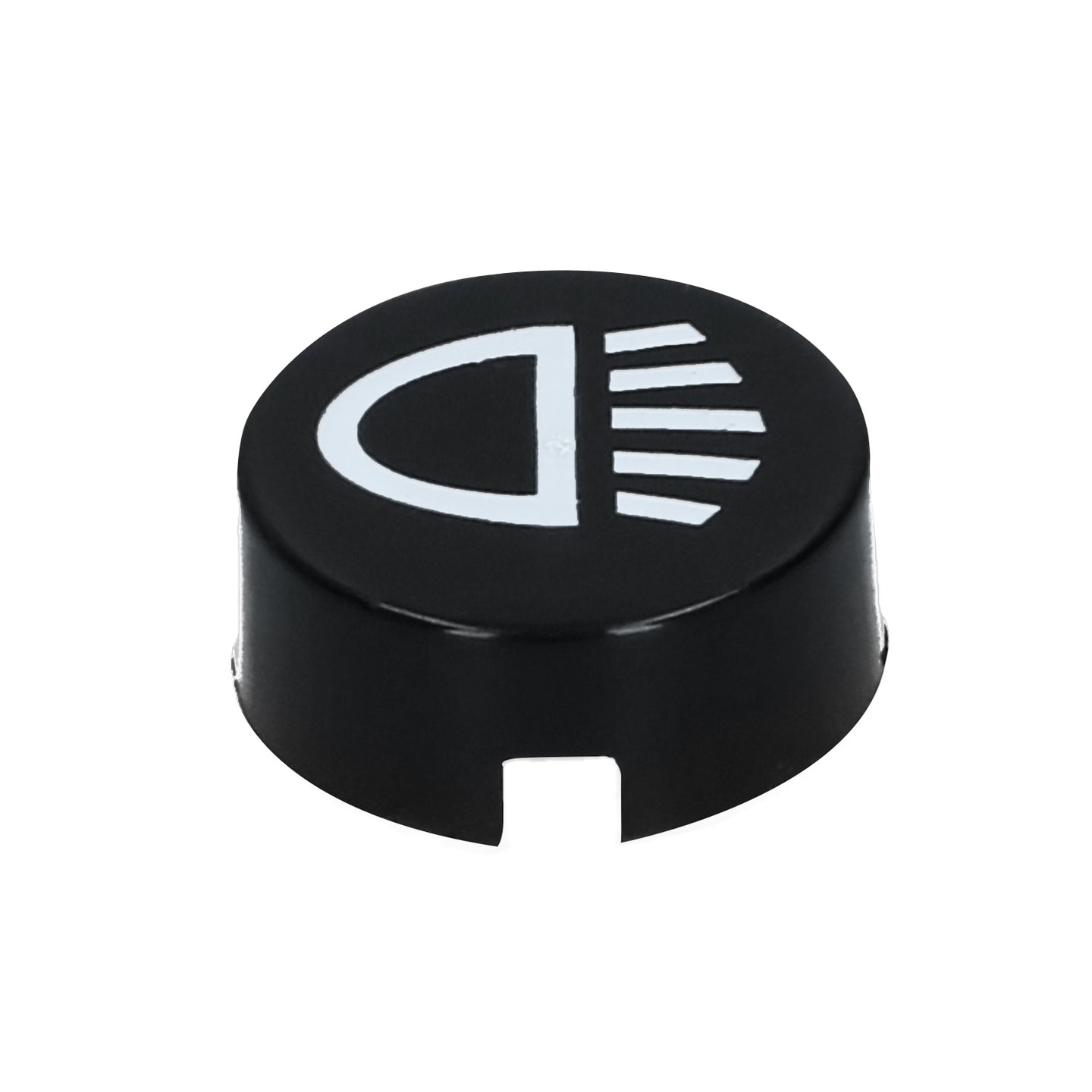 Cap light switch knob