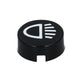 Cap light switch knob