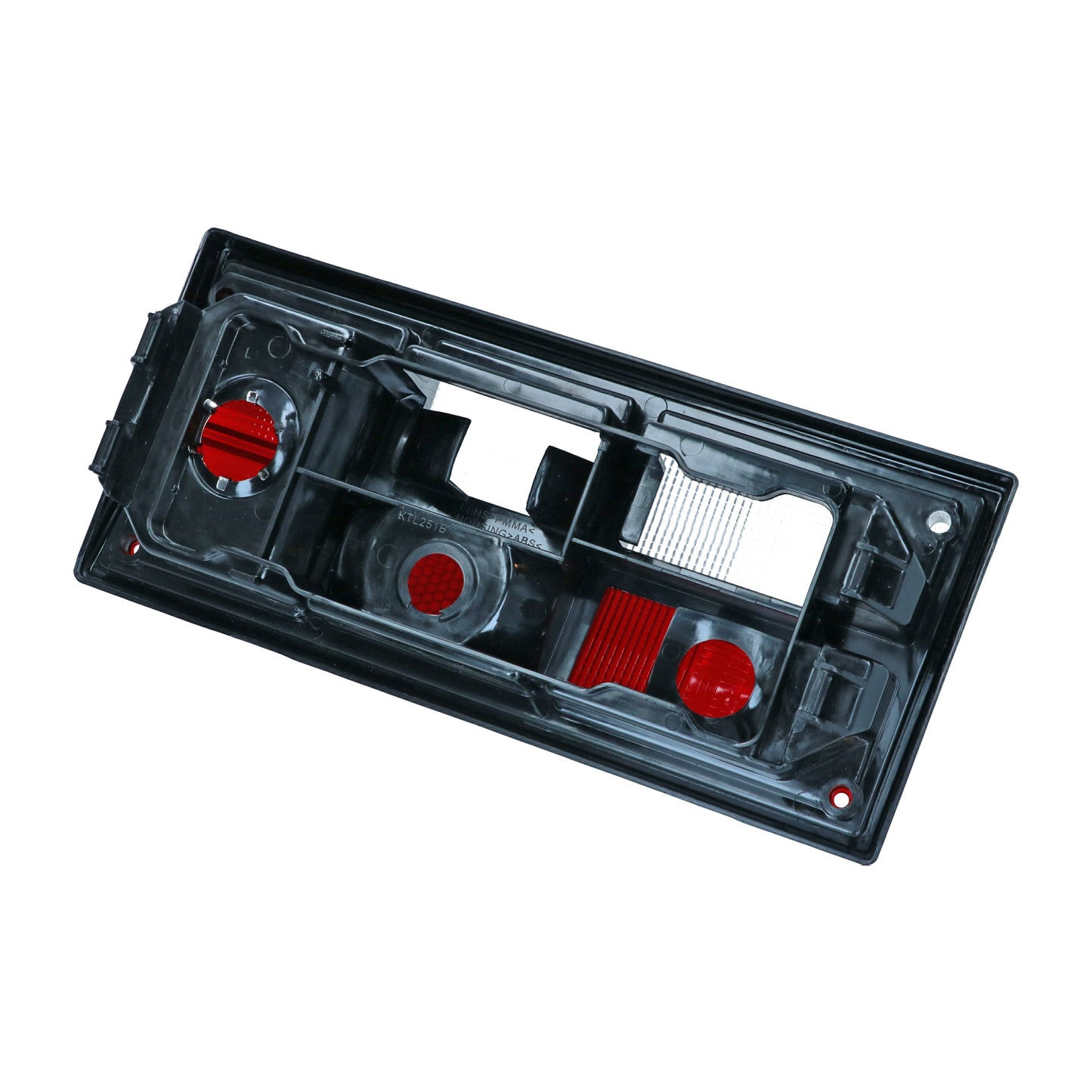 Tail light, left, red/white