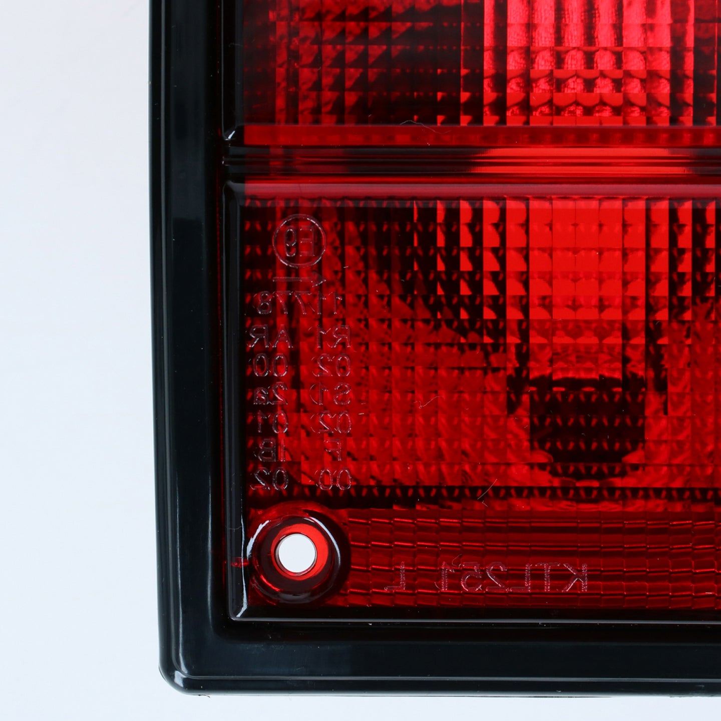 Tail light, right, red/white