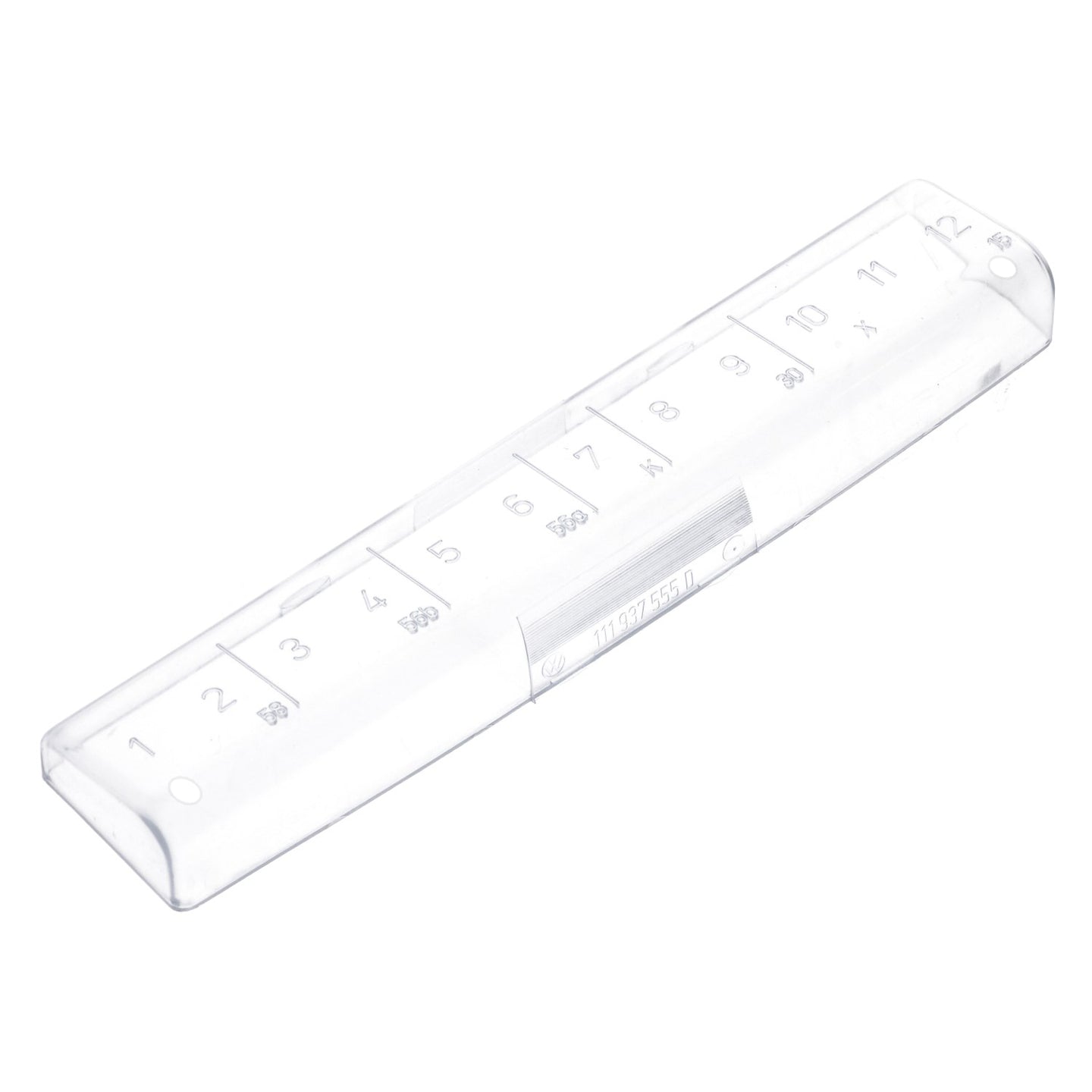 Fuse box cover, 12 fuses