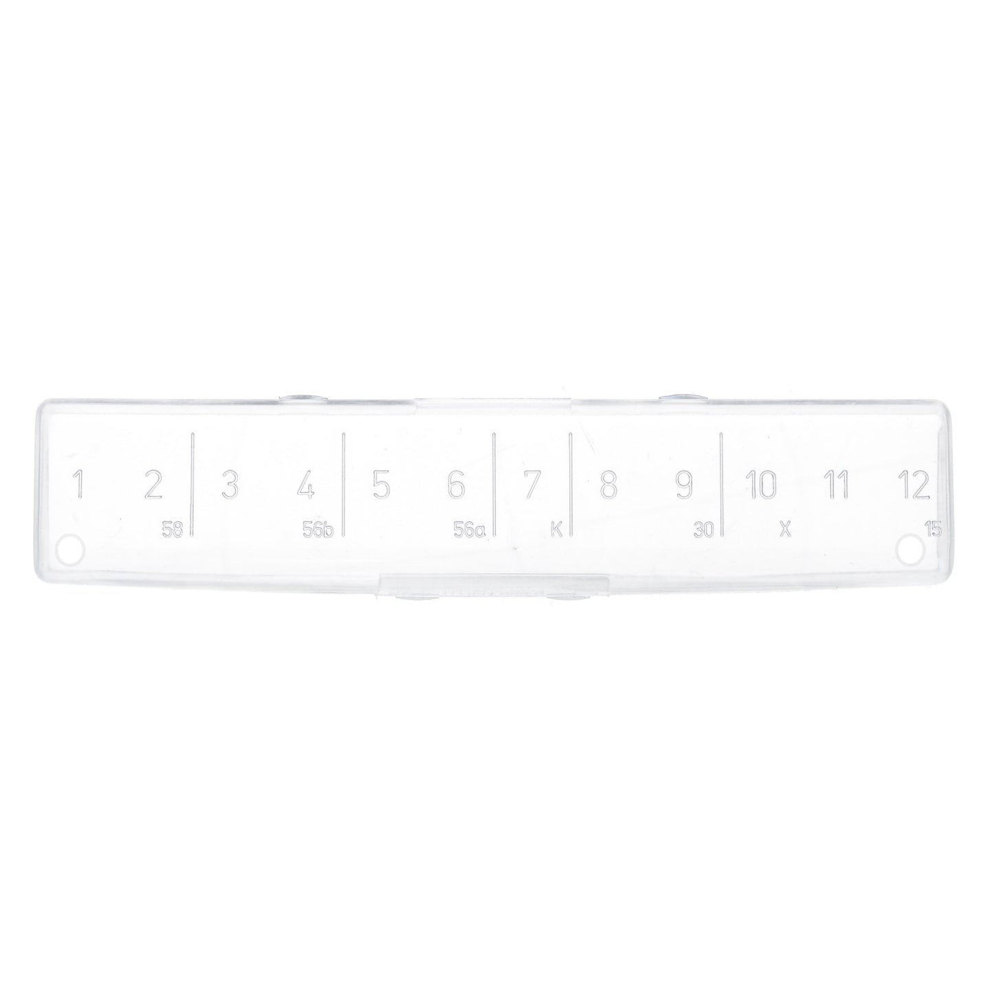 Fuse box cover, 12 fuses