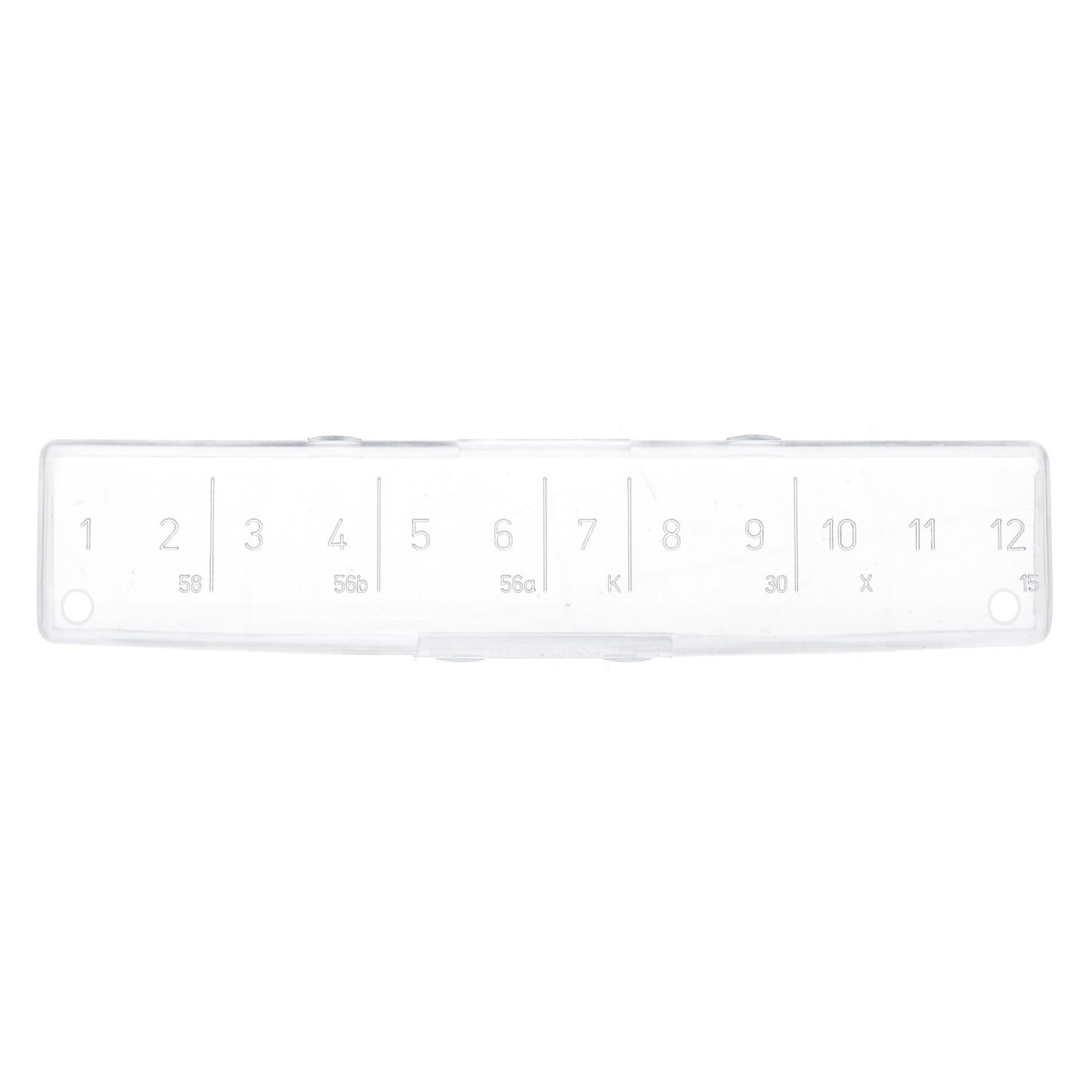 Fuse box cover, 12 fuses