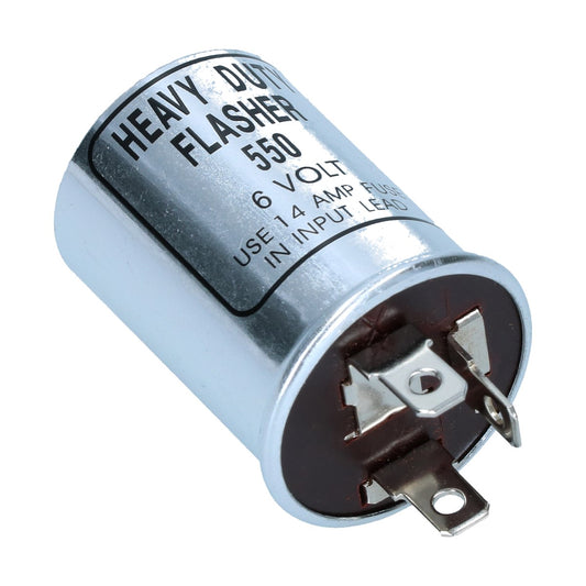 Turn signal relay 6 volt / 3 pin