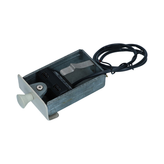USB charger for ashtray, 6/12 volt (metal ashtray)