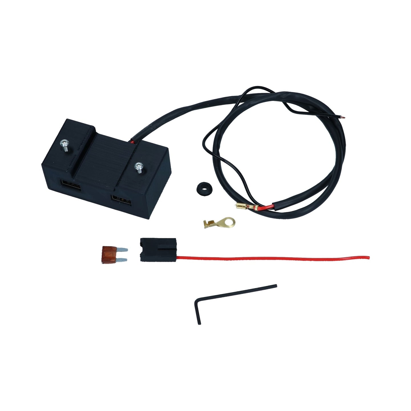USB charger for ashtray, 6/12Volt