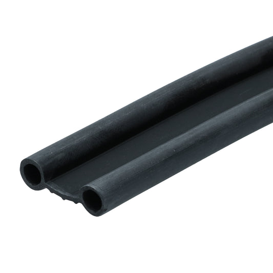 Rubber between body and chassis