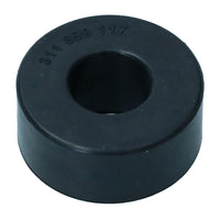 Rubber between front axle and body, lower