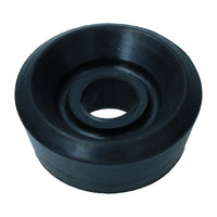 Rubber between rear axle ,  body, lower