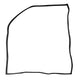 Door seal, left BBT Beetle 09/55-07/66