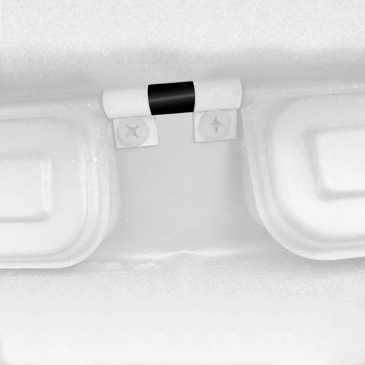 connector front fresh air flap Bus 08/76-07/79