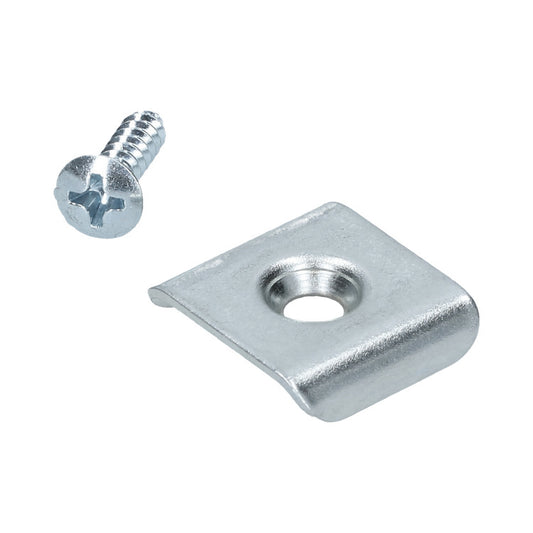 mounting clamp hold down strap rear seat