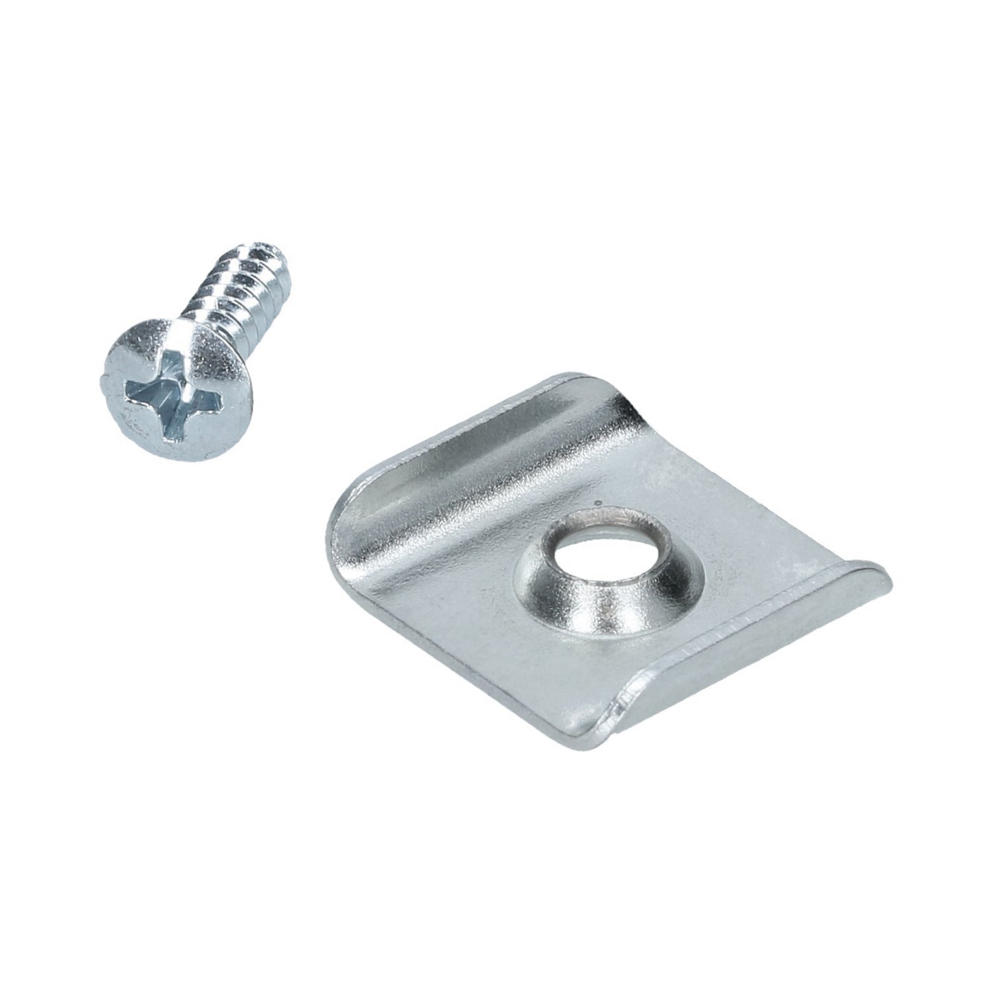 mounting clamp hold down strap rear seat