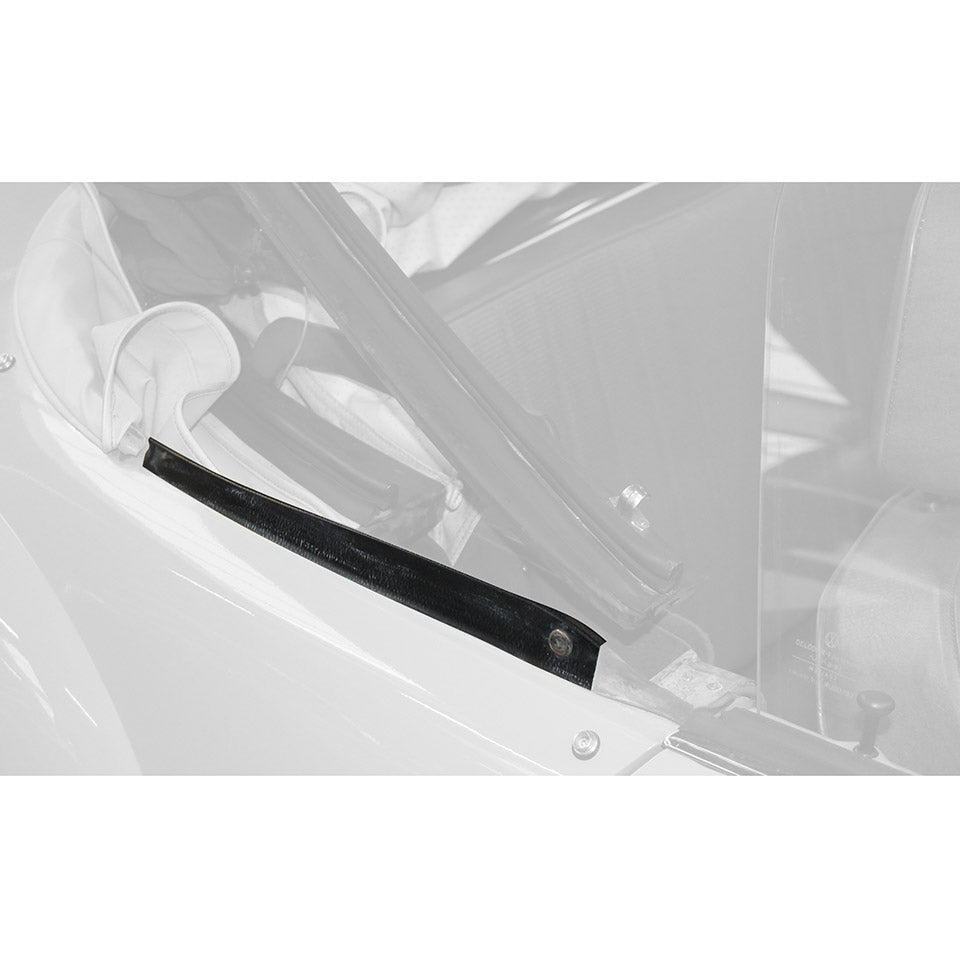 Protective cover under convertible top, behind B-pillar - convertible (pair)