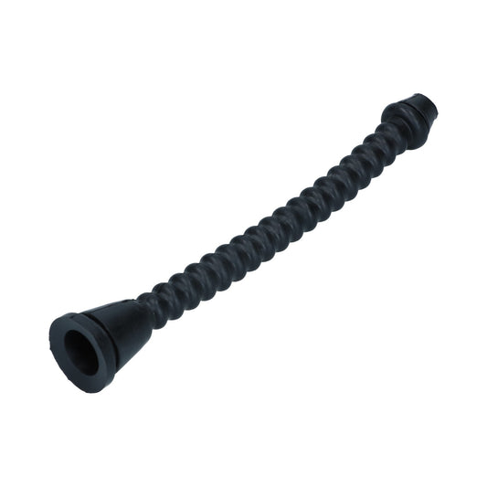 Rubber tube to conduct the wires of the front indicator towards the inner fender, each