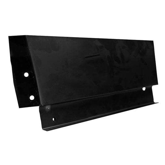 Side panel behind door, right