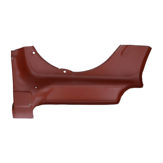 lower part of rear inner quarter panel, right