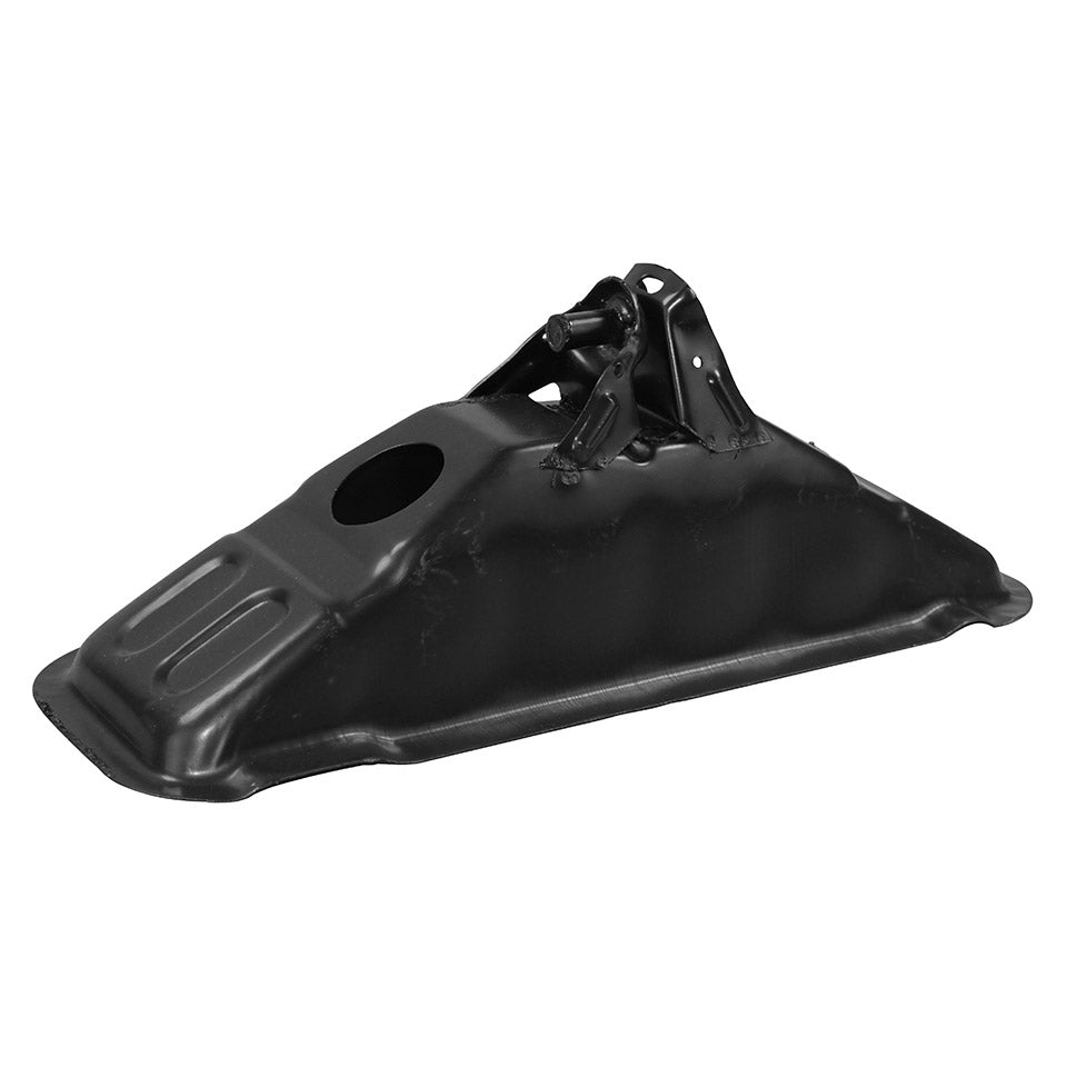 Seat hump on floor pan, right