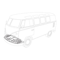 Front floor pan complete - LHD