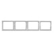Sidewindow inner panel / complete for 4 windows Right