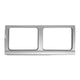 Sidewindow repair panel short left / 2 windows