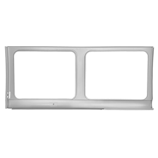 Sidewindow repair panel short, right, 2 windows SPLIT Bus 01/61-07/67