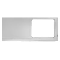 Side window repair panel short, right, 1 window SPLIT Bus 01/61-07/67
