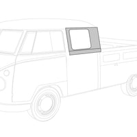 Upper sidepanel long, left, Double cab