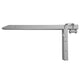 Master cylinder crossmember (RHD)