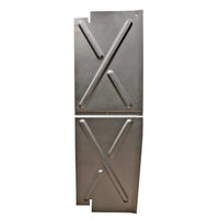 Under floor plate, left