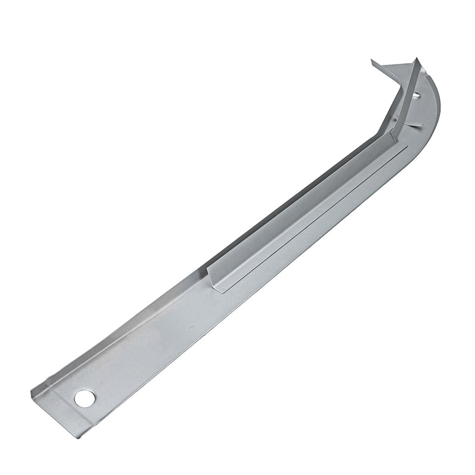 Roof gutter front right