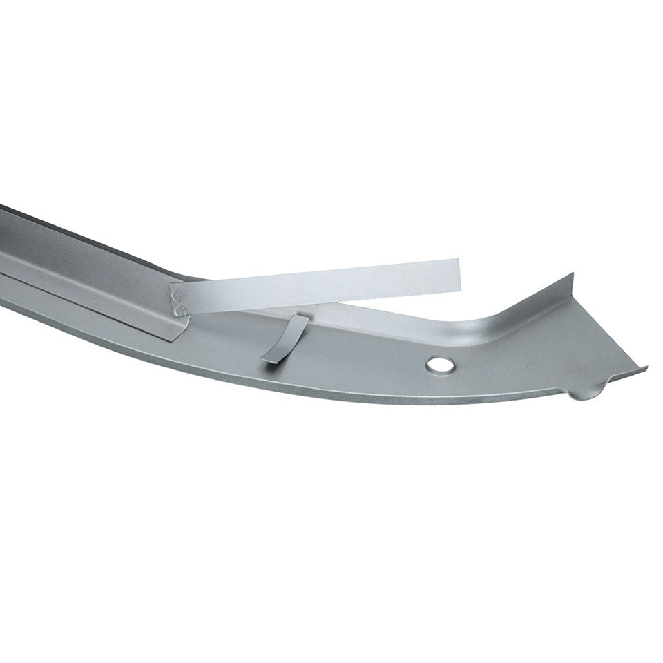 Roof gutter front right