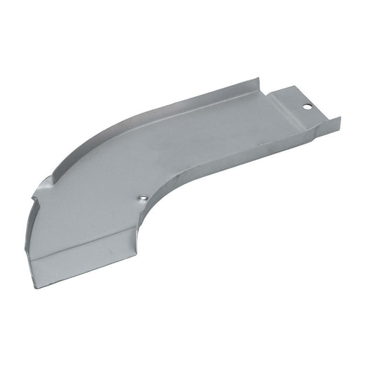 Roof gutter rear left
