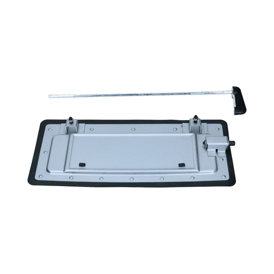 Fresh air box inlet flap mechanism