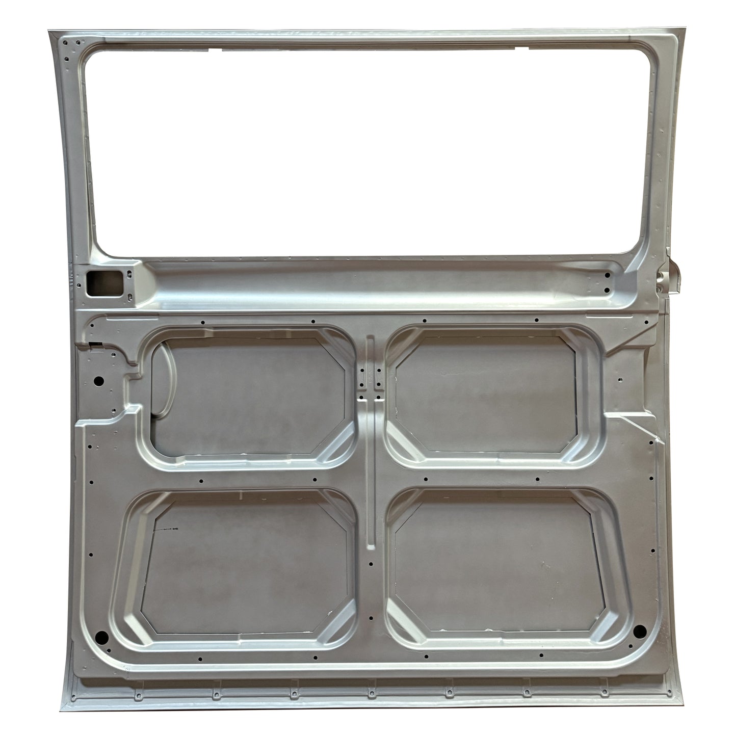 Sliding door, right, with window opening