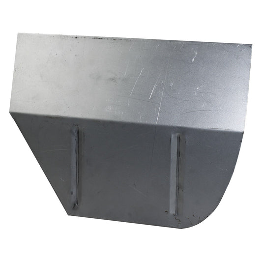 Rear wheel rear splashpanel, left