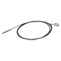 Accelerator  cable for single carburation