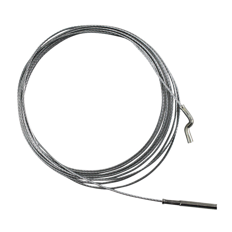 Accelerator cable for double intake and double carburation