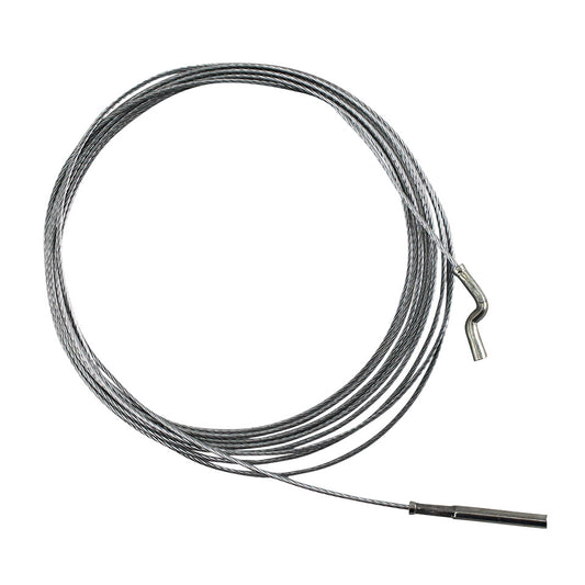 Accelerator cable for double intake and double carburation