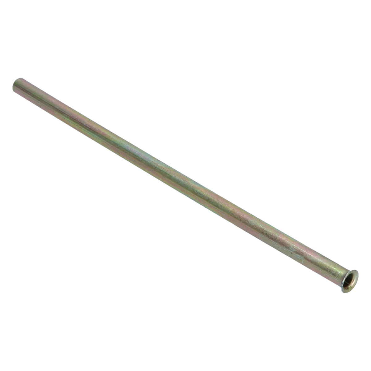 Pipe for accelerator cable through fan shroud