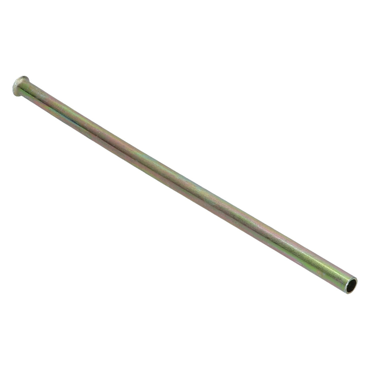 Pipe for accelerator cable through fan shroud