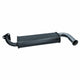 Exhaust muffler 'Single Quiet pack'