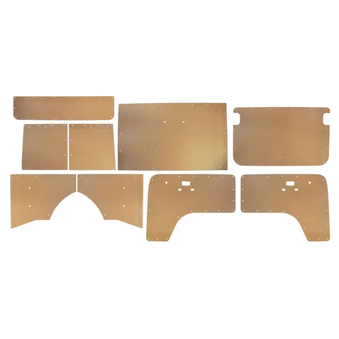 Bare Board Door Card Set: T2 Bay (1971-1976)