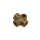 T-piece for metal brake line
