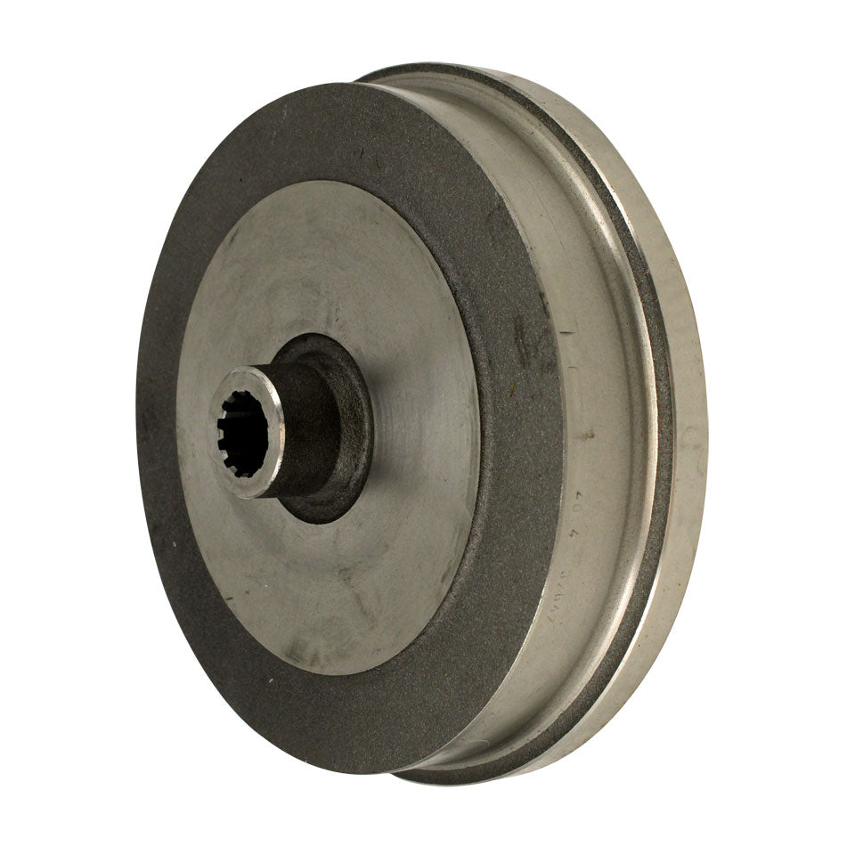 Brake drum, rear, without lugs