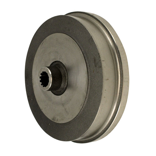Brake drum, rear, without lugs