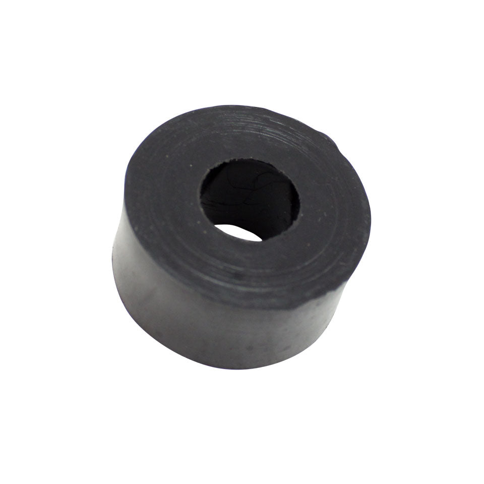 Rubber at bottom of anti roll bar link
