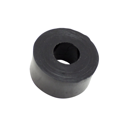 Rubber at bottom of anti roll bar link