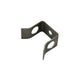 Lock plate for steering shaft flange to steering box
